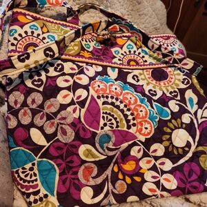 Vera Bradley Multicolor Floral Hobo Bag
